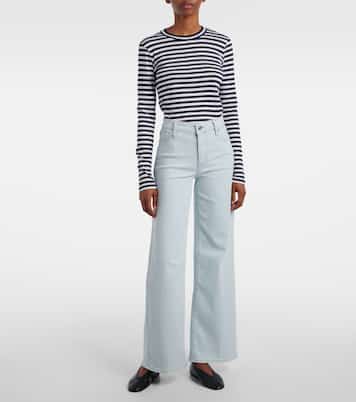 Jeans a gamba larga Le Slim Palazzo | Frame