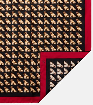 Foulard Petit Charles in seta | Valentino