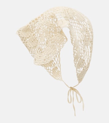 Crochet cotton scarf | Magda Butrym