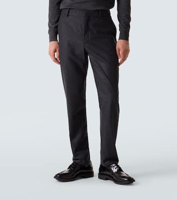 Virgin wool straight pants | Tod's