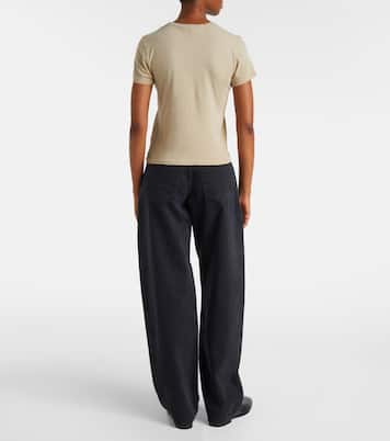 T-Shirt aus Baumwoll-Jersey | Slvrlake