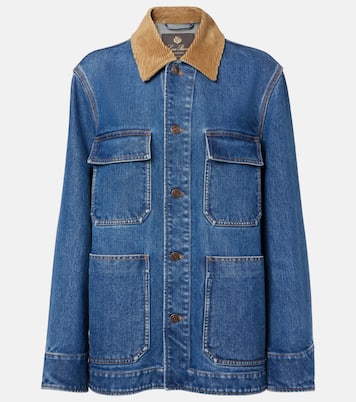 Chaqueta de denim con pana | Loro Piana