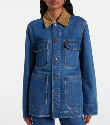 Chaqueta de denim con pana | Loro Piana