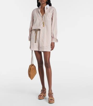 Astra 60 suede wedge sandals | Jimmy Choo