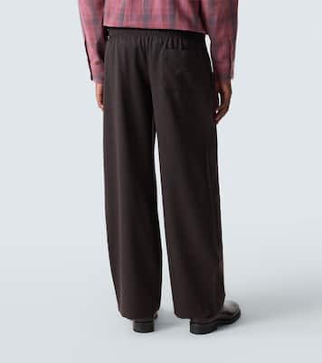 Leisure mid-rise wide-leg wool pants | Our Legacy