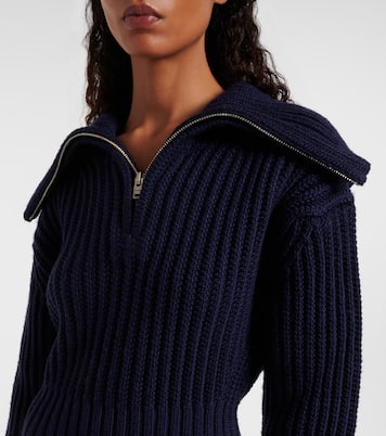 Pull brodé en laine | Acne Studios