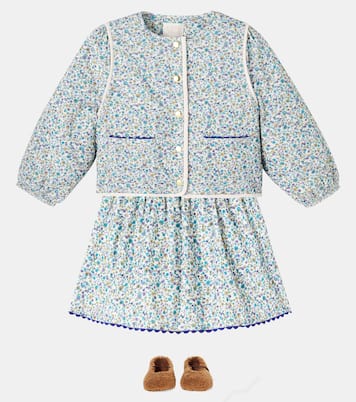 Chaqueta Jouliane de pana floral | Louise Misha