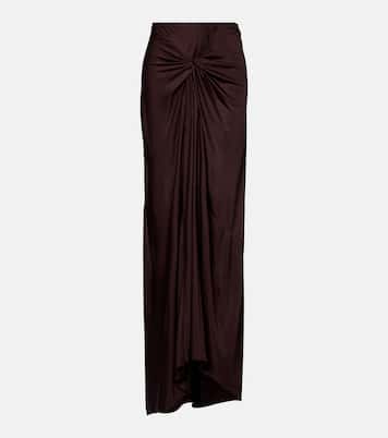 Draped maxi skirt | Dries Van Noten