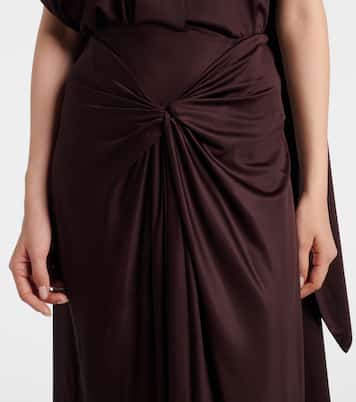 Draped maxi skirt | Dries Van Noten