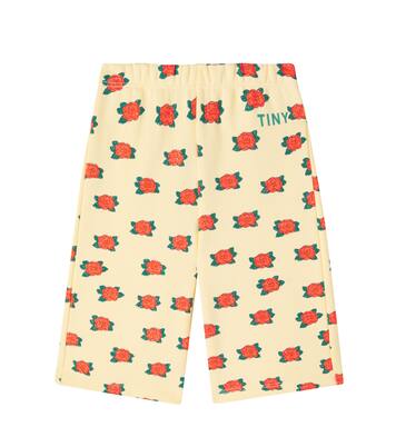Baby floral cotton jersey sweatpants | Tinycottons