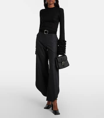 Schultertasche Brilliant Small aus Leder | Delvaux