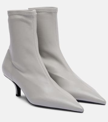 Leather ankle boots | Toteme