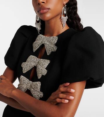 Embellished pendant earrings | Rebecca Vallance