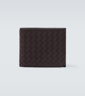 Portefeuille en cuir Intreccio | Bottega Veneta