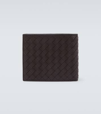 Portefeuille en cuir Intreccio | Bottega Veneta