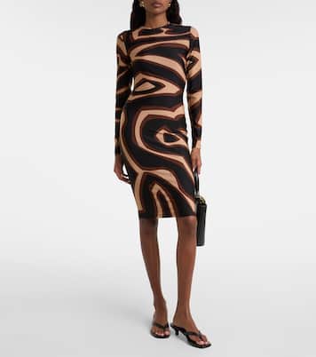 Labirinto jersey minidress | Pucci