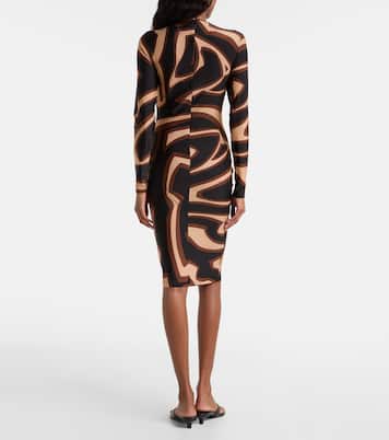 Labirinto jersey minidress | Pucci