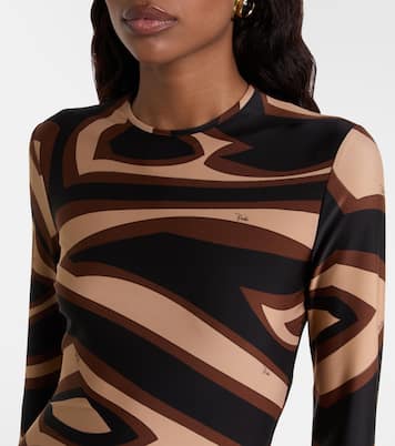 Labirinto jersey minidress | Pucci