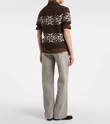 Pull intarsia en coton et laine | Polo Ralph Lauren