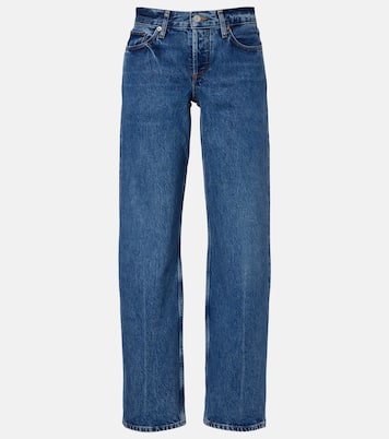 Low-Rise Straight Jeans Low Rise Loose | Agolde