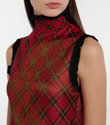 Plaid minidress | McQueen