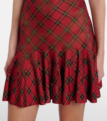Plaid minidress | McQueen