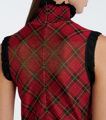 Plaid minidress | McQueen