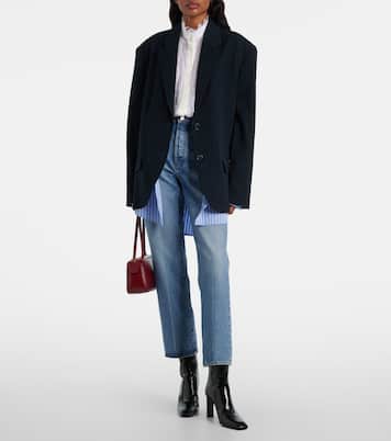 Vertical Crop straight jeans | Frame