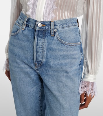Vertical Crop straight jeans | Frame