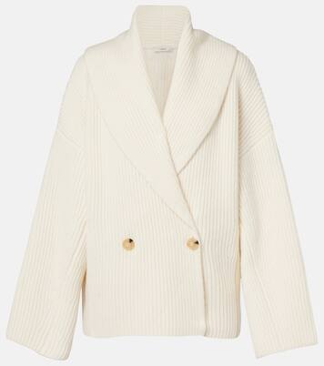 Ribbed-knit wool-blend jacket  | Vince