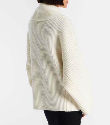 Ribbed-knit wool-blend jacket  | Vince