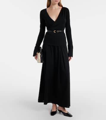 Stilla virgin wool maxi skirt | Max Mara
