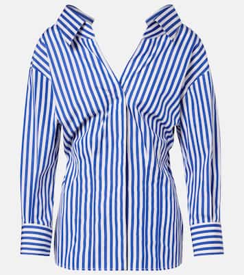 Striped cotton poplin blouse | Givenchy