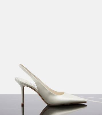Slingback-Pumps Love aus Satin | Jimmy Choo