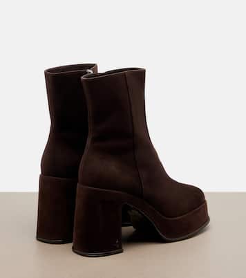 Ankle Boots Hadi aus Veloursleder | Jimmy Choo