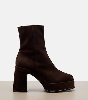 Ankle Boots Hadi aus Veloursleder | Jimmy Choo