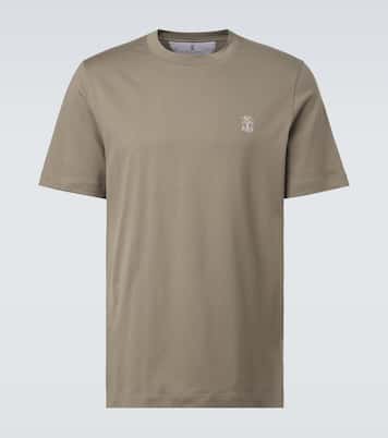 Camiseta de jersey de algodón | Brunello Cucinelli