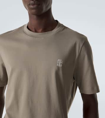 Camiseta de jersey de algodón | Brunello Cucinelli