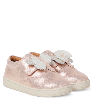Hadria metallic leather sneakers | Donsje
