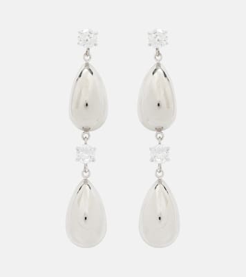 Crystal-embellished drop earrings | Magda Butrym