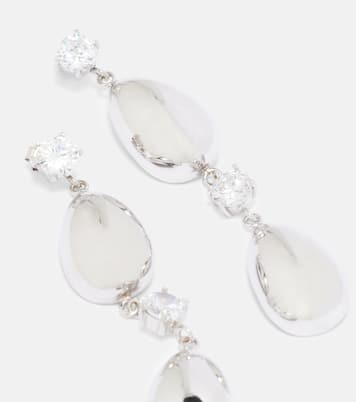Crystal-embellished drop earrings | Magda Butrym