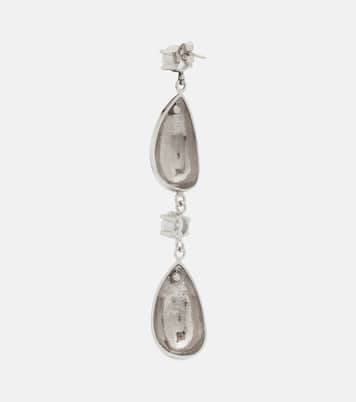 Crystal-embellished drop earrings | Magda Butrym