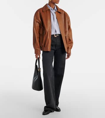 Loafers aus Aalleder  | Saint Laurent