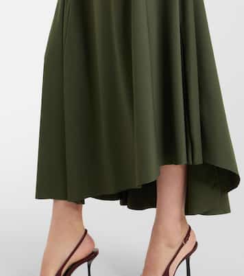 Gathered turtleneck midi dress | Victoria Beckham