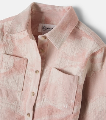 Jacke Belt-Locket aus Jacquard | Bonpoint