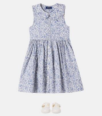 Printed cotton dress | Polo Ralph Lauren Kids