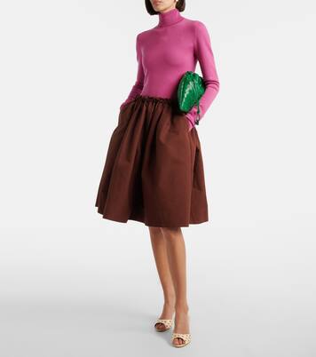 Jadaron polka-dot twill mules | Manolo Blahnik