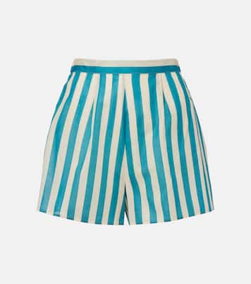 Twins striped cotton voile shorts | Eres