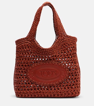 EBL Small woven tote bag | Tod's