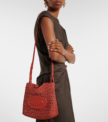 EBL Small woven tote bag | Tod's
